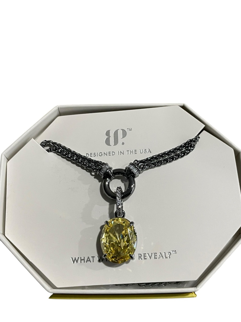 Bomb Party November 2025 NK84953 “This Shape, This Time” Hematite/Citrine, New